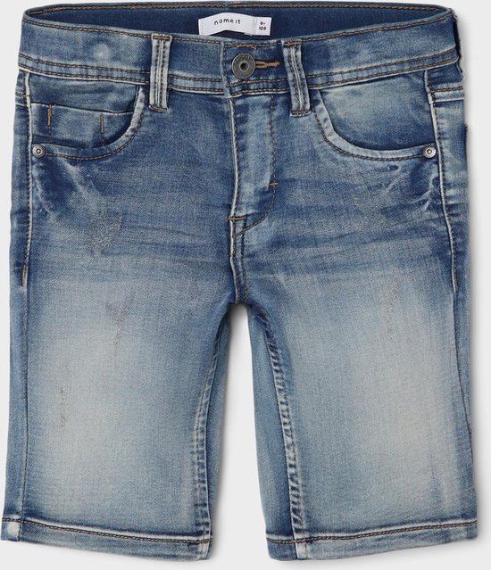 NAME IT KIDS Unisex Short - Maat 158 - Blauw