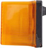 HELLA Knipperlicht - Halogeen - 12/24V - Opbouw/Schroefaansluiting - Stekker: Platte stekker - Voor/links - Aantal: 1