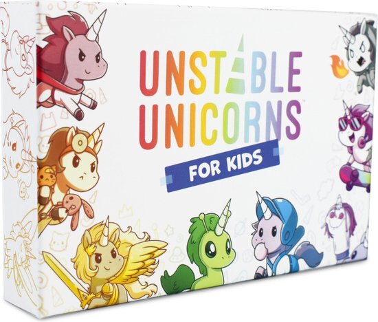 Asmodee Unstable Unicorns: Kids Edition Engels