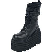 KIHILIST by KILLSTAR KILLSTAR KIHILIST - Gothic Laarzen - Endless Boots - EU36 tot EU42 - voor Vrouwen - zwart