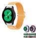 Wigento Samsung Geweven Nylon Band voor Galaxy Watch 6, 5, 4, Normal, Pro, Classic