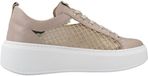 NeroGiardini Sneakers Nappa Pandora T.Palladium Net Rosa T.Brill Platino - Vrouwen - Roze - Maat 38