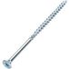 Vis de charpente Tekor Tête fraisée crantée Torx T30 6x120 Filetée sur 80 Pointe antifendage Type 17 Acier zingué - 10 pièces