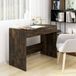 Maison Exclusive - Bureau, chêne fumé, 101x50x76,5 cm, panneau de particules