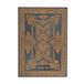 Paperblanks 18-Month Softcover Flexi Planners, Blue Luxe, Midi, Horizontal, Elastic Band Closure