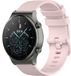 Strap-it Bracelet de montre connectée en silicone - Convient pour Huawei Watch GT 2 Pro - Rose