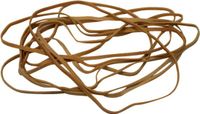 Quantore Elastiek 24 150x1,5x1mm 100gram Bruin