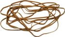 Quantore Elastiek 24 150x1,5x1mm 100gram Bruin