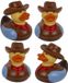 Out of the Blue Canard de bain Cowboy