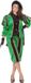 Wilbers Piet Zwart/Groen Imitatie Fluweel Kostuum Dames XXS