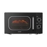 COMFEE' Magnetron met grill, 20 liter, magnetron 700 W, grill 1000 W, 5 standen, grillfunctie, timer 1-35 min, compact design, zwart CMO-MG202NC (BK)