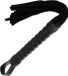 Darkness - Black Bondage Whip With Leather Handle