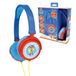 LEXIBOOK Paw Patrol Chase Marshall Stereo Hoofdtelefoon, veilig volume, opvouwbaar en verstelbaar, blauw/rood, HP015PALXB