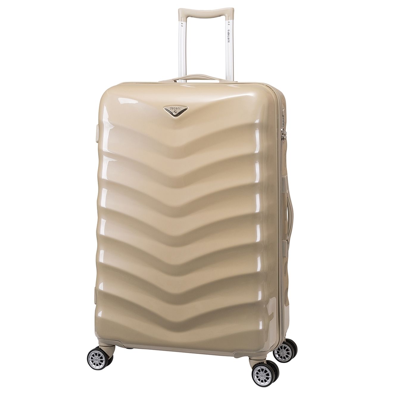 Decent Exclusivo-One Trolley 77 champagne Harde Koffer - Champagne - Polycarbonaat - 2020