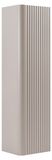 3E 3xE living.com 3xE living Badkamerkast, staand model, hoge kast met deur, 4 legplanken, kleur: kasjmierenbeige, afmetingen: 35 x 136 x 30 cm