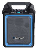 Blaupunkt MB06 Enceinte de soirée - Enceinte stéréo sans fil - 500W - Noir/Bleu