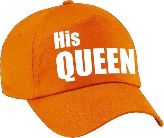 Bellatio Decorations His Queen pet oranje voor dames - Koningsdag - Bellatio Decorations