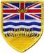 Patchion Wapen van British Columbia - Dos magnétique - Patch/badge/écusson brodé