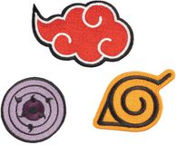 Grupo Erik Naruto Set van 3 Patches