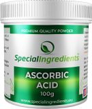 Special Ingredients Ltd. Special Ingredients Ascorbine Zuur - 100 g - Ascorbinezuur Poeder - Vitamine C Poeder - Hersluitbare Pot - Recycled Plastic
