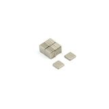 First4magnets MOD4-20 5 x 5 x 1 mm dikke neodymium magneten van 45 H - 0,4 kg trekken (verpakking van 20), zilver, 25 x 10 x 3 cm, stuk