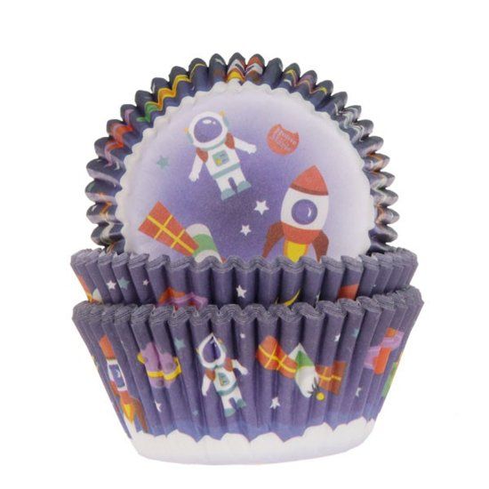 House of Marie Cupcake Vormpjes Ruimte / Space pk/50