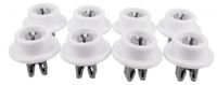 Alapure rouleaux de lave-vaisselle pour le compartiment inférieur, convient pour DeDietrich 50279059005 (8 pièces)