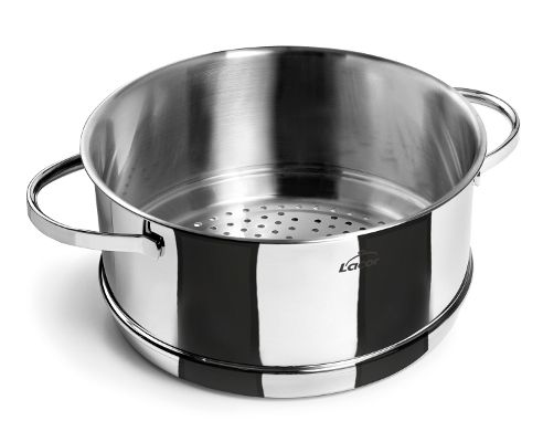 Lacor 79424 Steelpan - 4.5 liter - 24 cm - Zilver