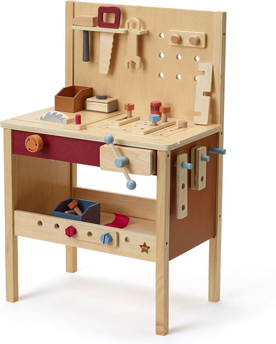 KIDS CONCEPT Kid's Concept Houten Werkbank Kid's Hub