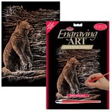 Royal Langnickel COPF21 Grizzly Bears (Koperfolie/21x30cm)