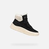 GEOX LAQUINNY MEISJES Sneakers - ZWART - Maat 33