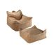 Wigiwama Toffee Zitzak en Voetenbank Set