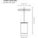 UMAGE Asteria MOVE MINI rechargeable lamp marble grey/brass IP44