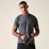 Dare2B Heren Tech II T-shirt met korte mouwen en grafische print