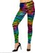 Widmann 80s Legging Conny Neon Meerkleurig Vrouw
