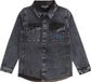 4PRESIDENT Bert Black Spijkerjas Enfants Manche Longue Coton Élasthanne Casual Automne/Hiver 2025 Hommes Black 74