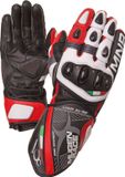 MUGENRACE Neptun Zwart Witte Rode Handschoenen Maat XL