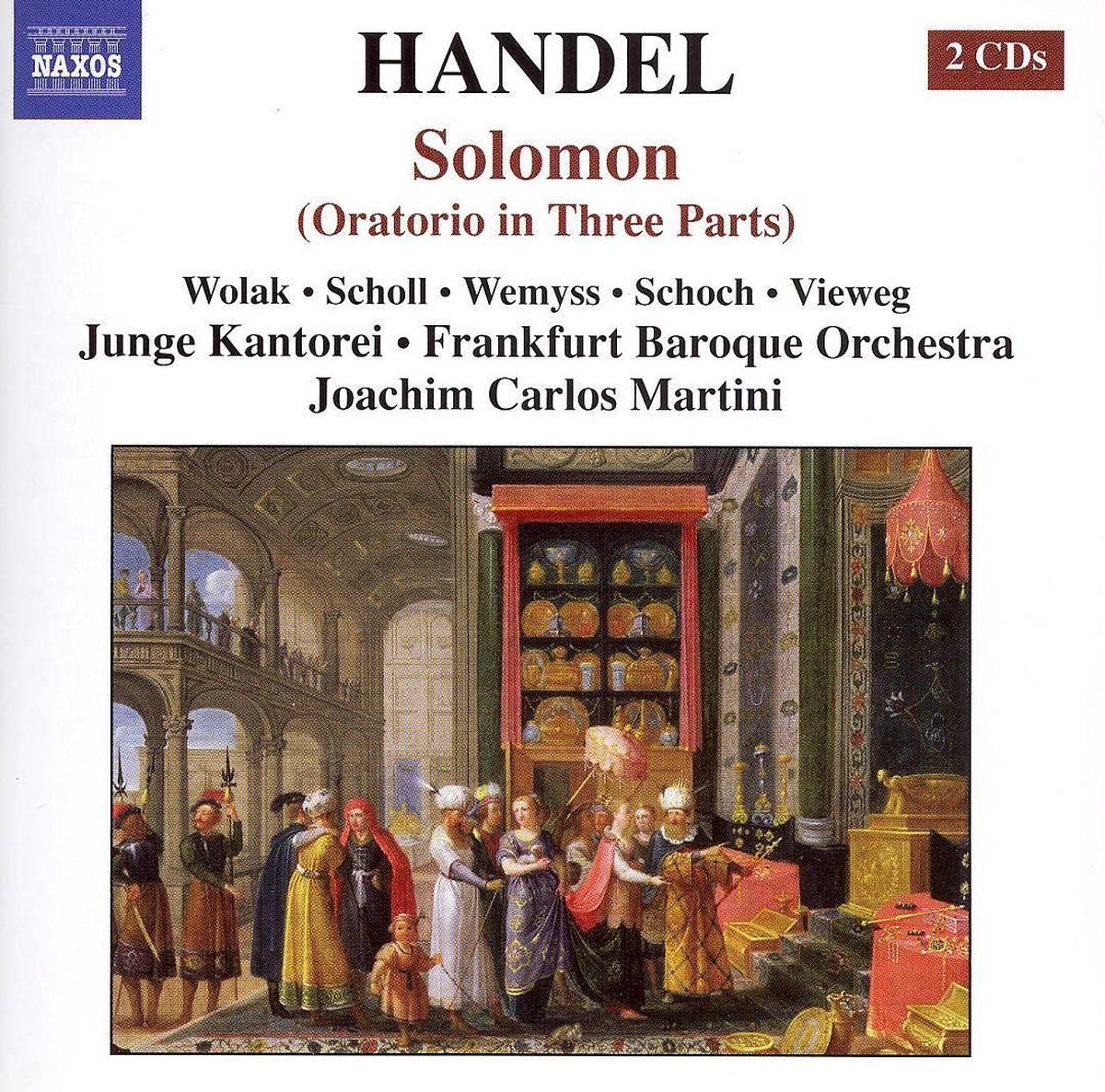 OUTHERE Handel: Solomon - Muziek - 0747313257423
