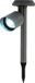 Lumineo Solar prikspot/tuinspot - metaal - zwart - H26 cm