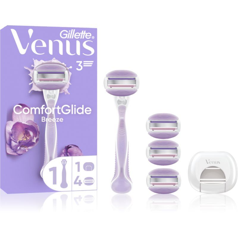 Gillette Venus Venus Comfortglide Breeze Razor With 4 Heads