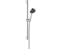 Hansgrohe Activera S - Doucheset - EcoSmart waterbesparend - Select-knop bediening - 95mm - met glijstang - 65 cm - 2 straalfuncties - Chroom