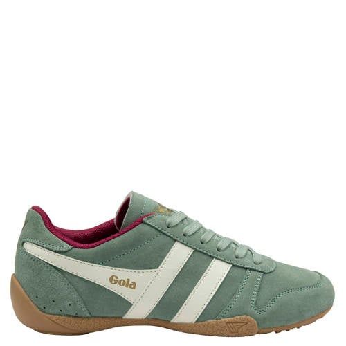 Gola Chase suède sneakers lichtgroen