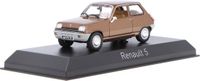 Geen automerk Norev Renault 5 TL Modelauto 1:43 1974 Bruin Metallic