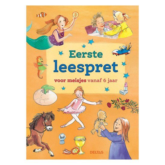 Deltas Eerste leespret voor meisjes vanaf 6 jaar - Hardcover - 160 pagina's