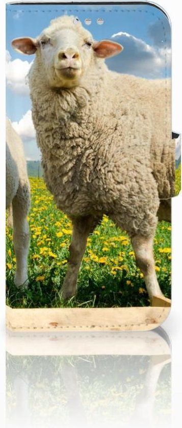 Samsung Galaxy S7 Bookcase Hoesje Schaap en Lammetje - B2Ctelecom
