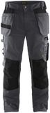 Blåkläder Werkbroek met spijkerzakken 1555-1860 - Medium Grijs/Zwart - C150