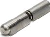 Dulimex Aanlaspaumelle - 160x20mm - RVS pen/RVS ring - RVS (AISI 304)