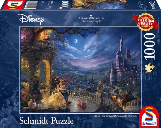 Schmidt Disney Beauty and the Beast Puzzle - 1000 Pieces