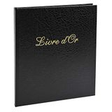 Exacompta - 4991E - Balacron Guestbook - Black