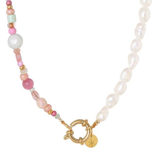 Label Kiki Zaya gold plated ketting